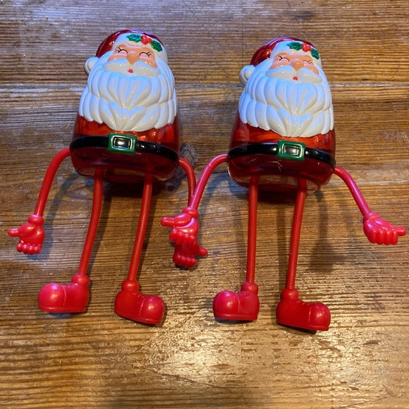 Five vintage Christmas opposable figurine candy holders - Picture 5 of 9